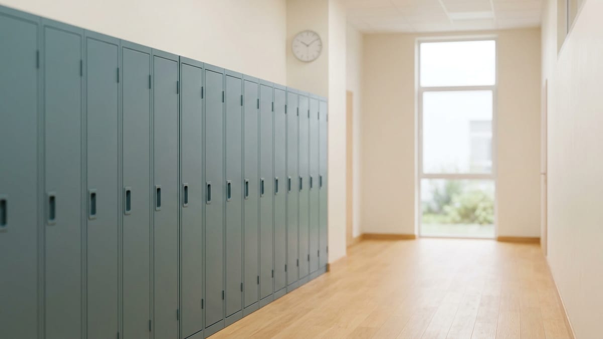 Школьный коридор после уроков: первый эпизод часто случается в компании сверстников